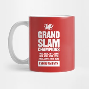 Wales Grand Slam Rugby Union Champions Mug